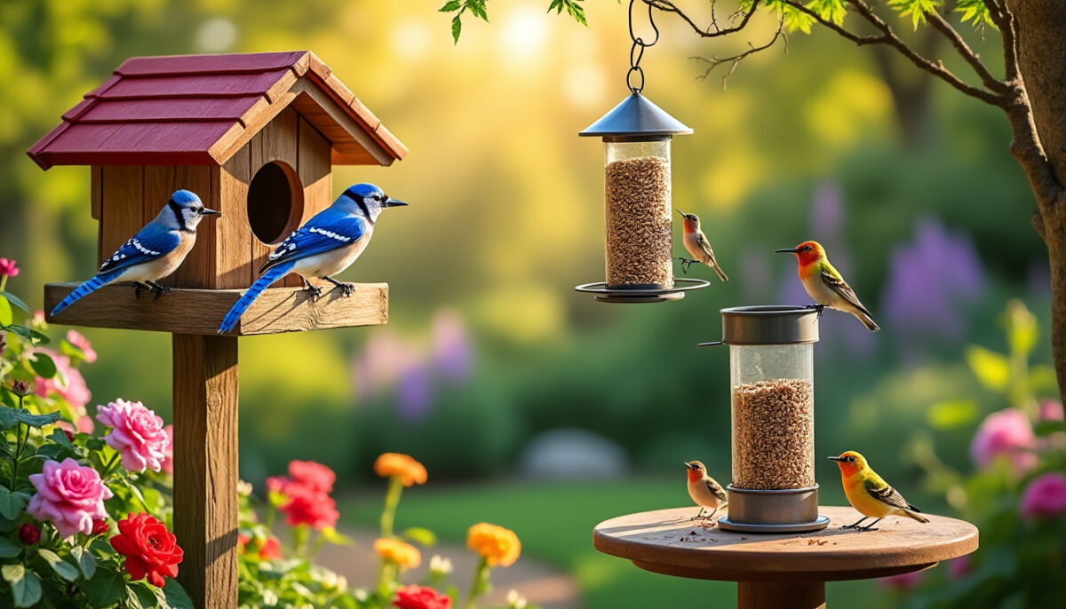 découvre tous nos conseils pour choisir la mangeoire idéale et adaptée à tes oiseaux. fais le bon choix pour leur confort et leur bien-être !