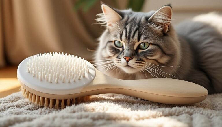 découvrez comment choisir la brosse douce idéale pour votre chat sensible afin de prendre soin de son pelage délicat en toute douceur.