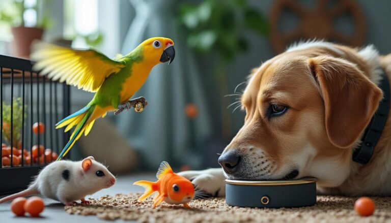 découvrez pourquoi certains animaux paniquent face aux accessoires bruyants et comment les apaiser efficacement.